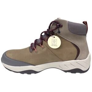 Rockport Women's 11 XCS Spruce Peak Waterproof Hiker Boot Tan Taupe Sneaker